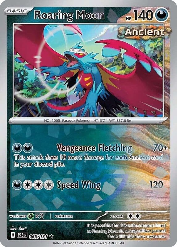 Roaring Moon (Poke Ball Pattern)