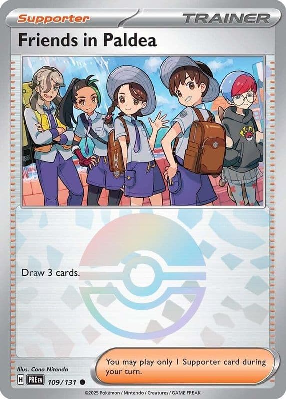 Friends in Paldea (Poke Ball Pattern)
