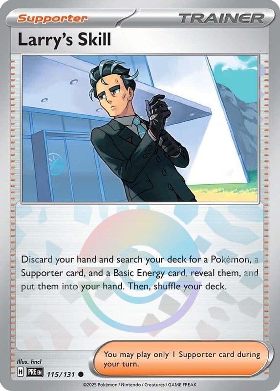 Larry's Skill (Poke Ball Pattern)