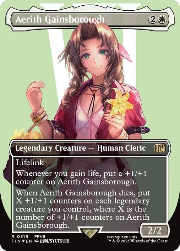 Aerith Gainsborough (Borderless · Surge Foil)