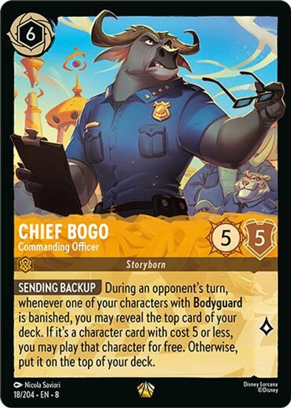 Chief Bogo- Commanding Officer