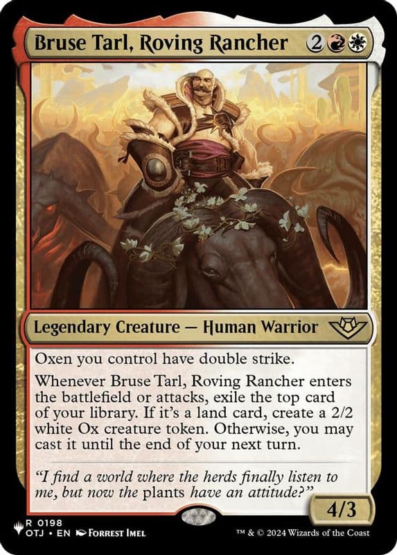 Bruse Tarl, Roving Rancher (Bruse Tarl, Roving Rancher)