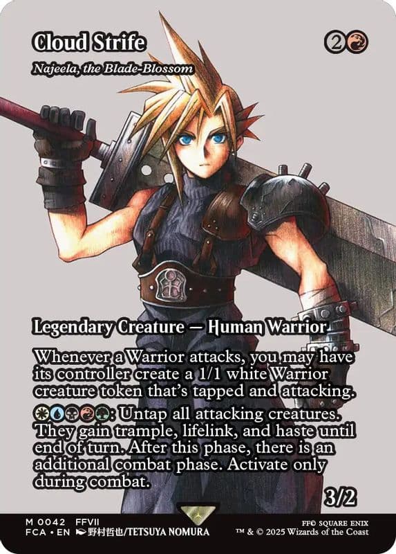 Cloud Strife - Najeela, the Blade-Blossom (Showcase)