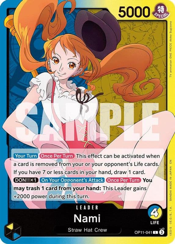 Blue/Yellow Nami