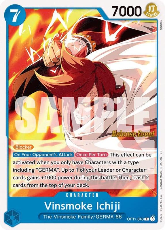 Vinsmoke Ichiji (Release Event)