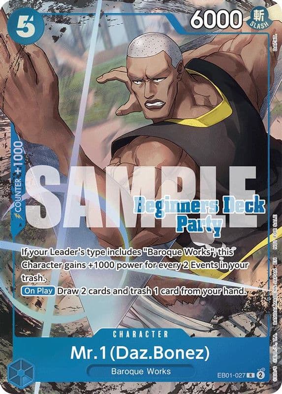 Mr. 1 (Daz.Bonez · Beginners Deck Party [ST-23] - [ST-28] Winner Pack)