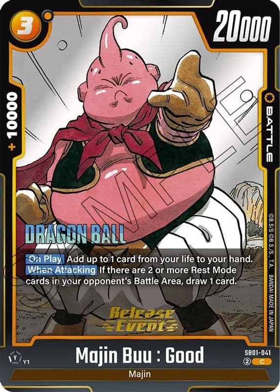 Majin Buu : Good (Manga Booster 01 Release Event)