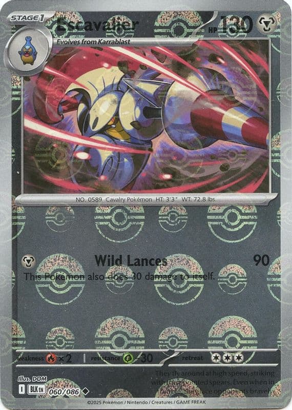 Escavalier (Poke Ball Pattern)