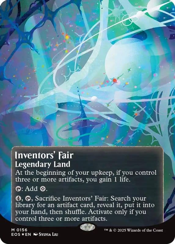 Inventors' Fair (0156) (Borderless) (Galaxy Foil)