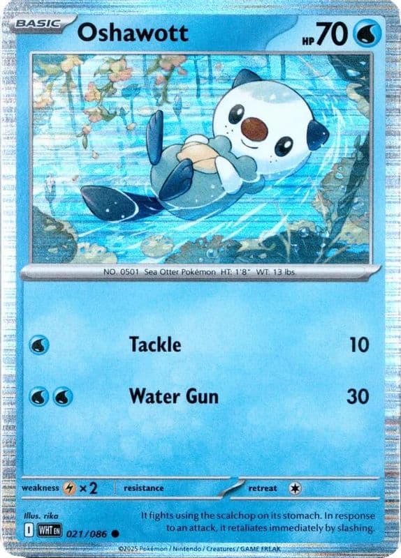 Oshawott (Unova Poster Collection)