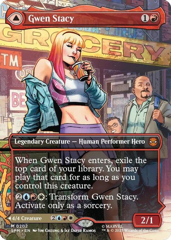 Gwen Stacy (Borderless)