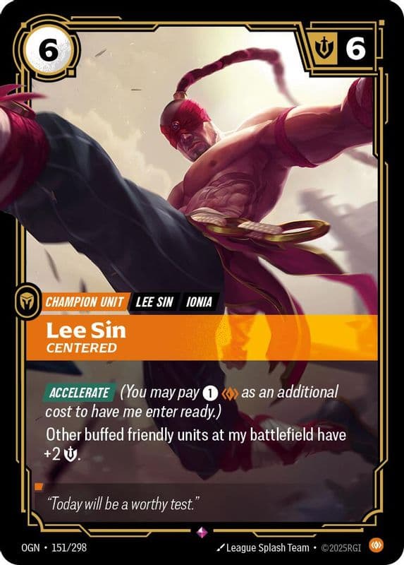 Lee Sin - Centered