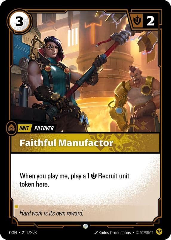Faithful Manufactor