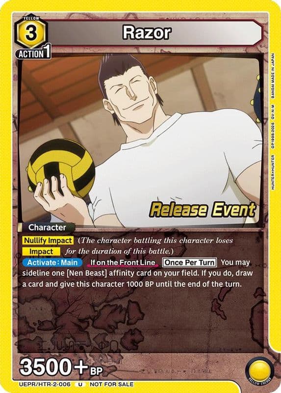Razor (Release Event)