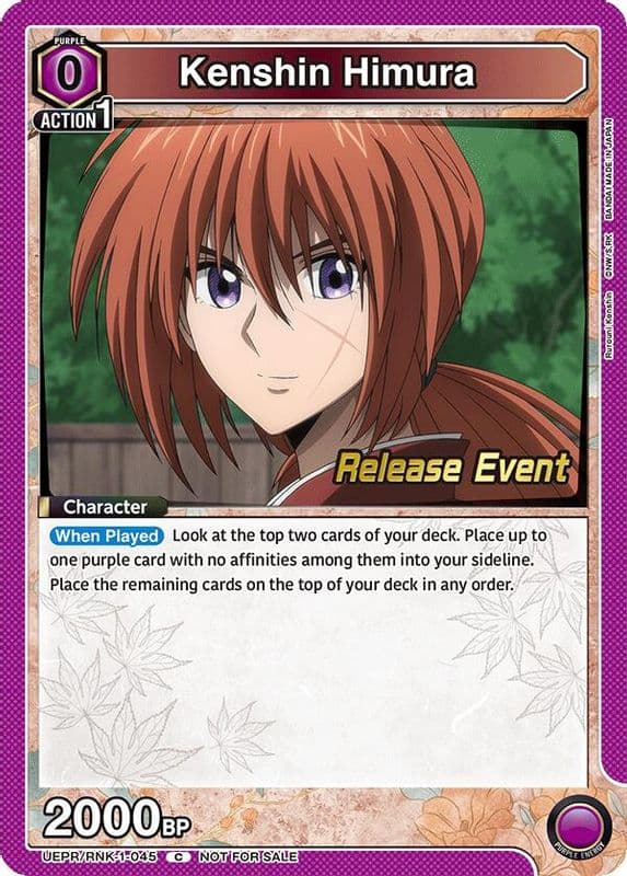 Kenshin Himura (Release Event)