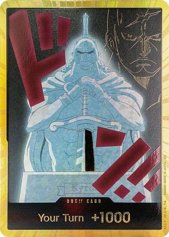 DON!! Card (Kyros) (Gold)