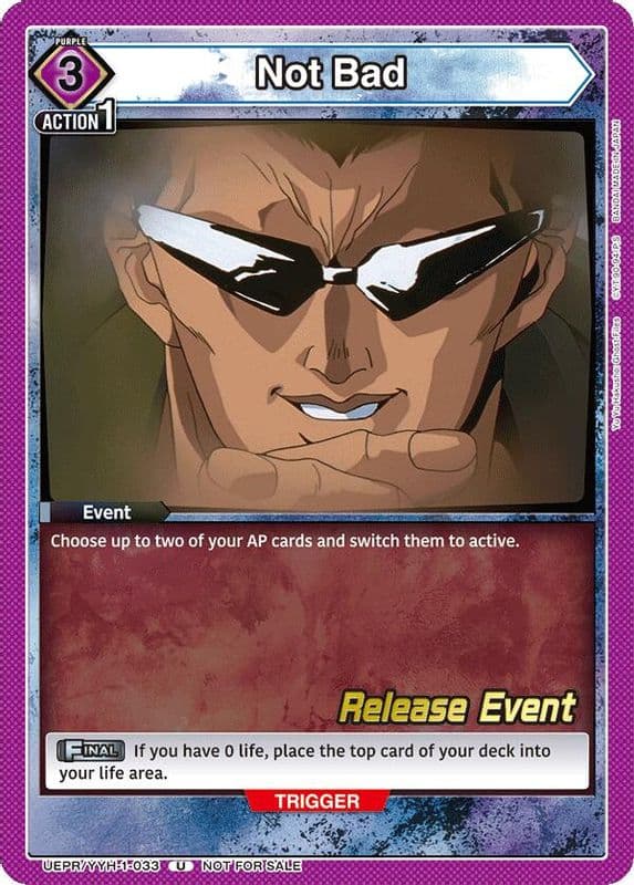 Not Bad (Release Event)