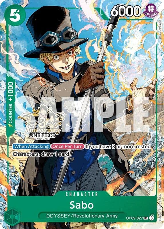 Sabo (Carrying On His Will: 3rd Anniversary Tournament · 3rd Anniversary Tournament 3 Brothers Pack)