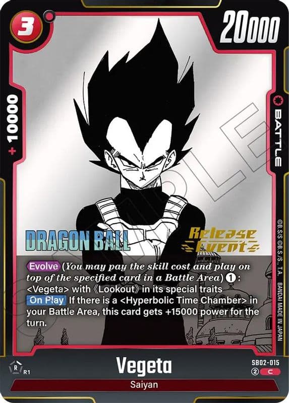 Vegeta (Manga Booster 02 Release Event)