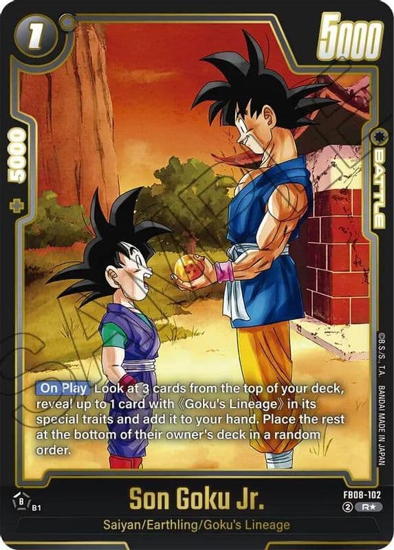 Son Goku Jr. (Alternate Art)