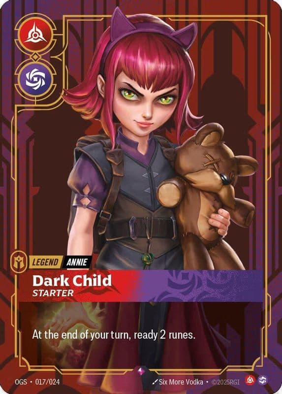 Annie, Dark Child (Organized Play Promotional · Metal · Best Of)