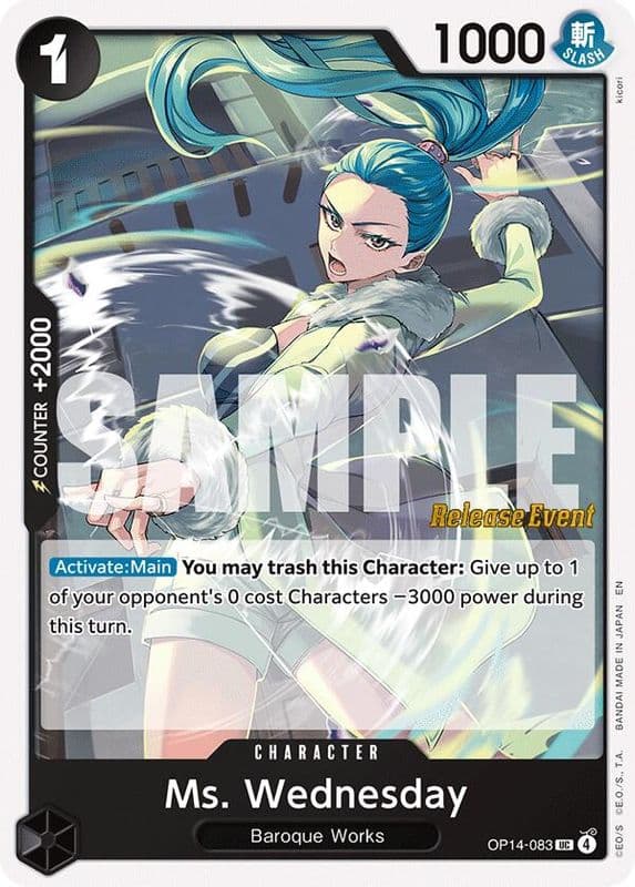 Ms. Wednesday (Release Event)
