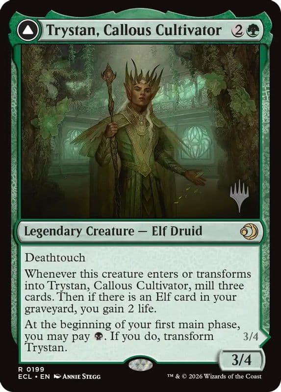 Trystan, Callous Cultivator