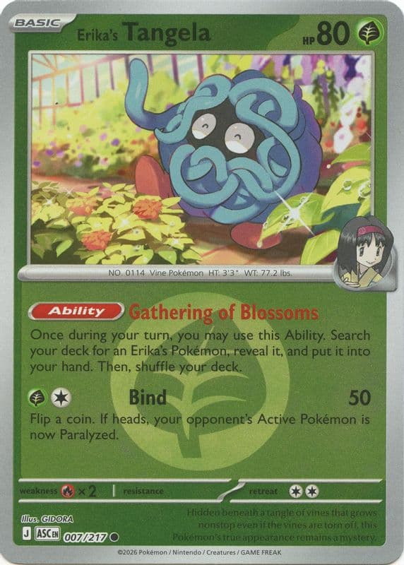 Erika's Tangela (Energy Symbol Pattern)