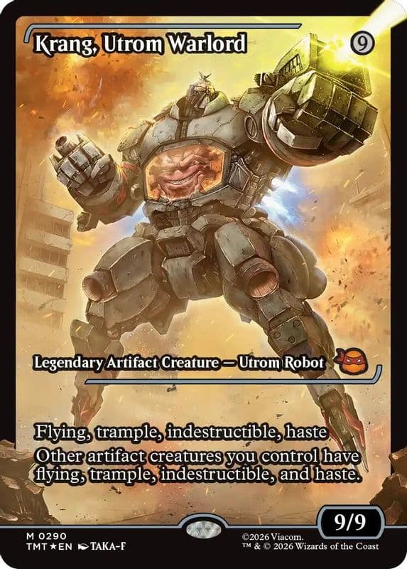Krang, Utrom Warlord (Showcase)