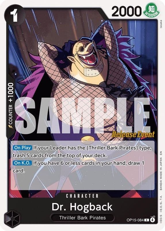 Dr. Hogback (Release Event)