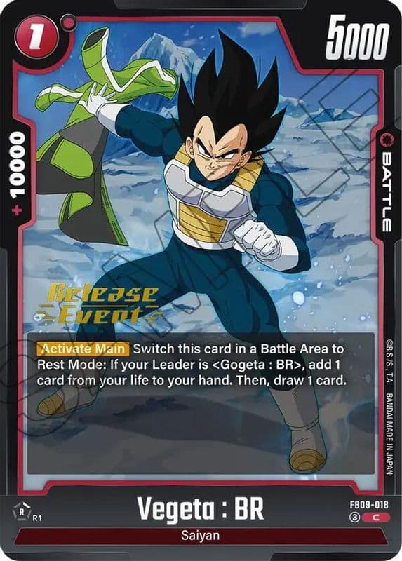 Vegeta : BR (Release Event)