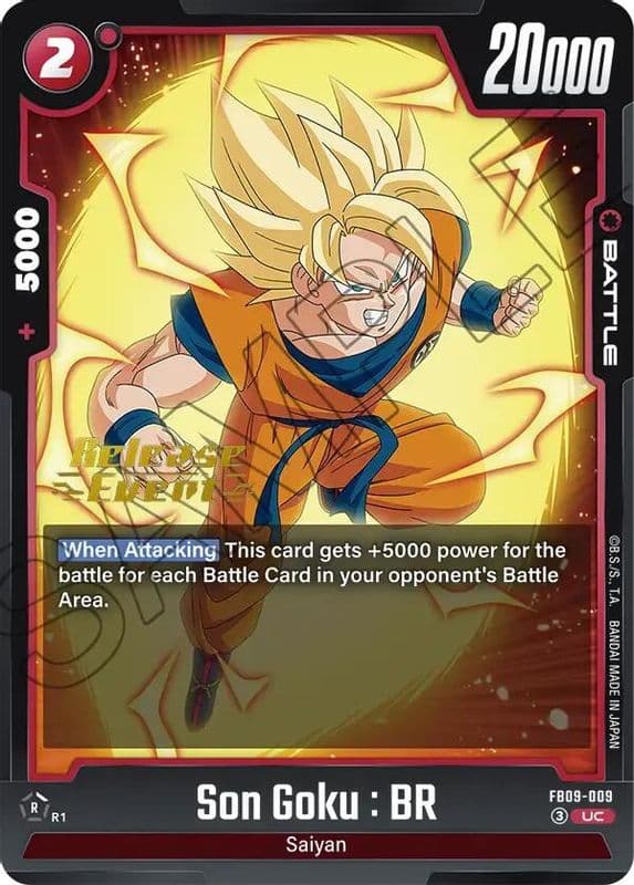 Son Goku : BR (Release Event)