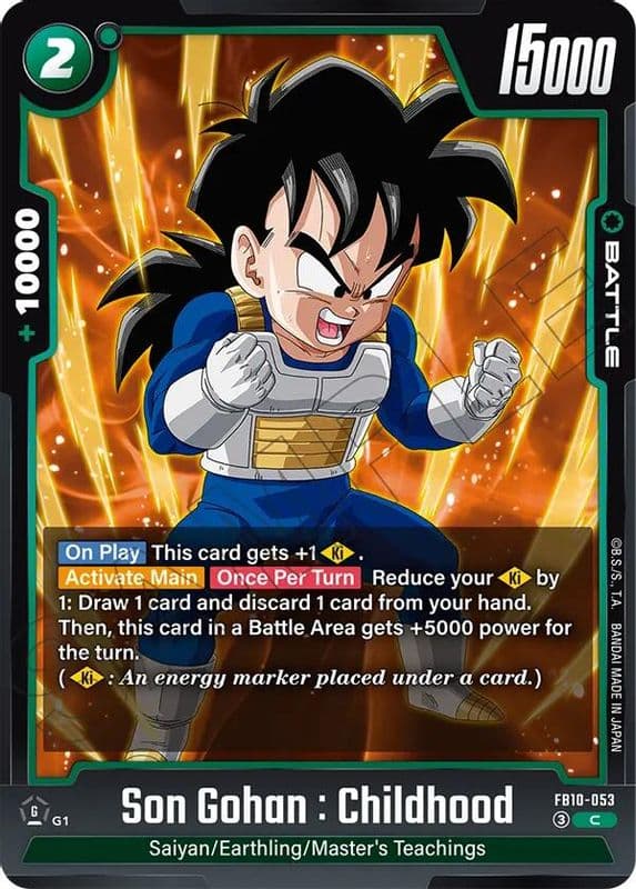 Son Gohan : Childhood