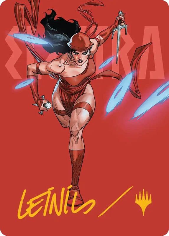 Elektra, Daughter of the Hand (Gold-Stamped Signature)