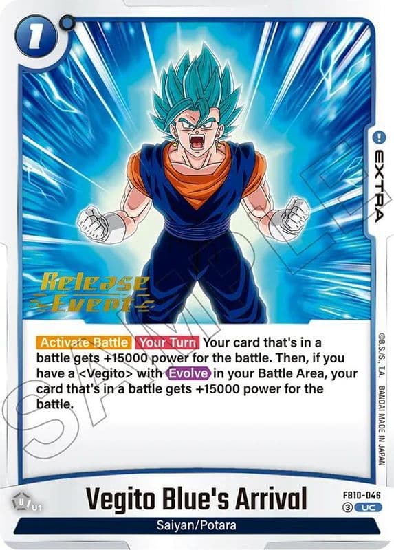 Vegito Blue's Arrival (Release Event)