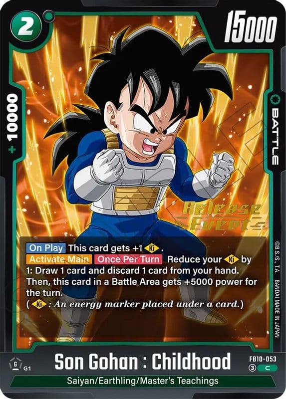 Son Gohan : Childhood (Release Event)