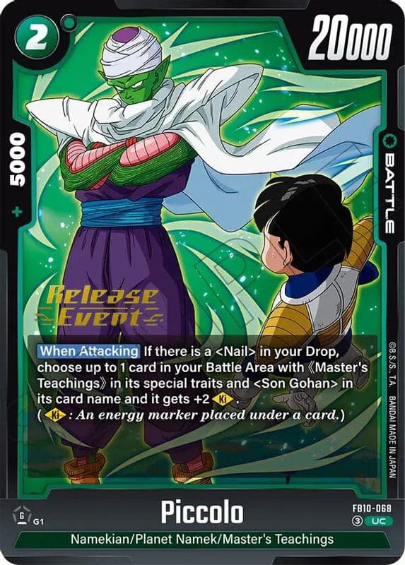Piccolo - FB10-067 (Release Event)