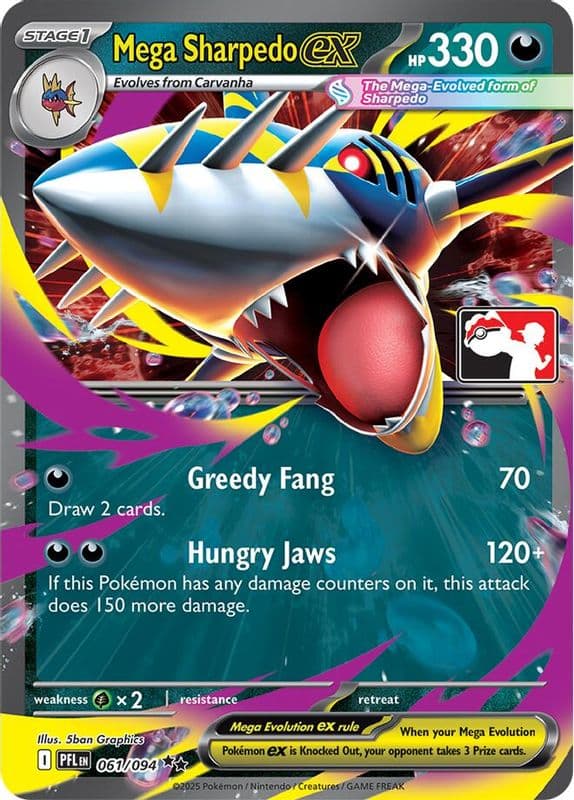 Mega Sharpedo ex (Mega Sharpedo ex)