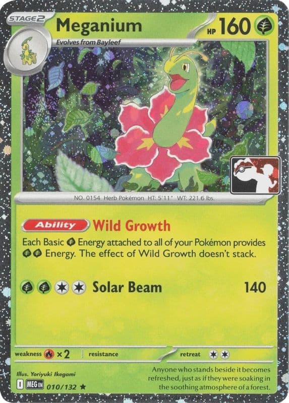Meganium (Meganium · Cosmos Holo)