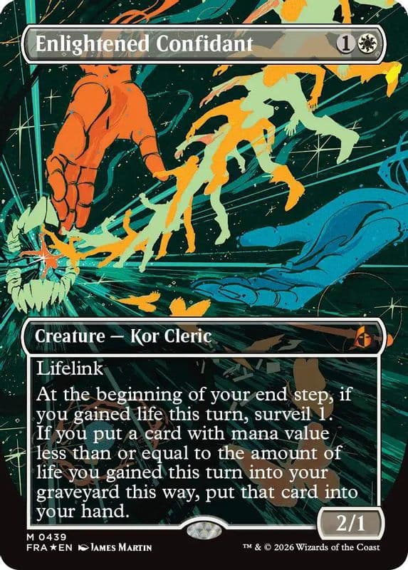 Enlightened Confidant (Borderless)