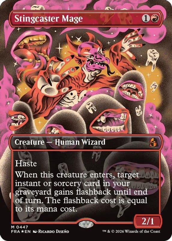 Stingcaster Mage (Borderless)