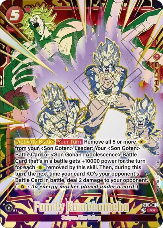 Family Kamehameha (Alternate Art)
