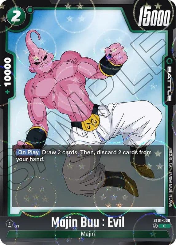 Majin Buu : Evil (Dragon Ball Pattern)