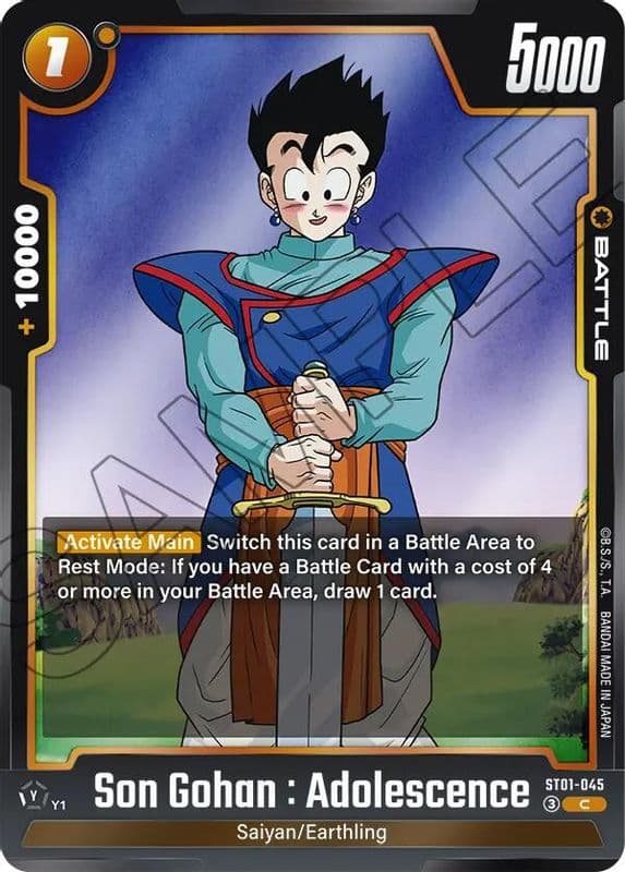 Son Gohan : Adolescence