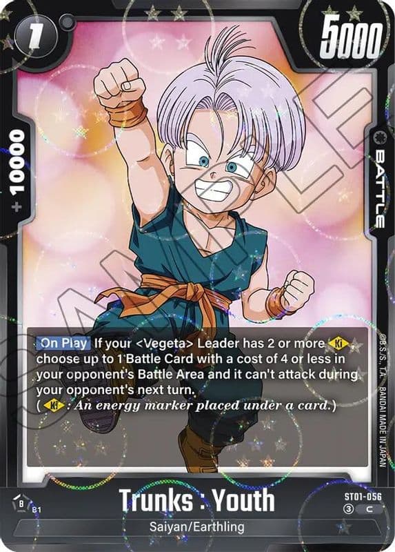 Trunks : Youth (Dragon Ball Pattern)