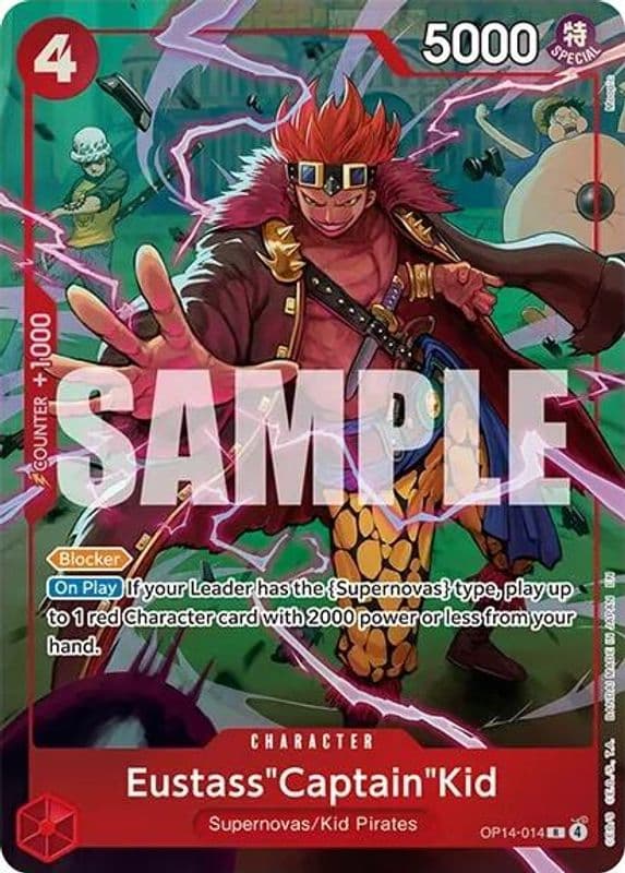 Eustass"Captain"Kid (One Piece Card Game Illustration Box Vol. 8)
