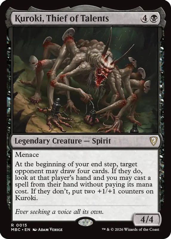 Kuroki, Thief of Talents
