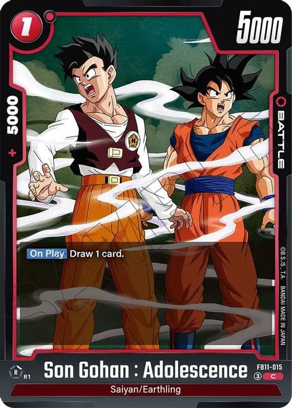 Son Gohan : Adolescence