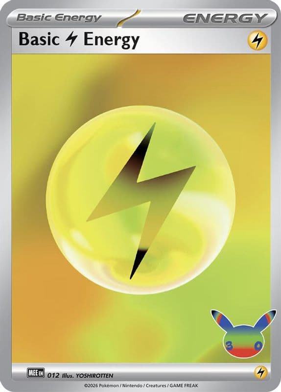 Basic Lightning Energy (30th Celebration)