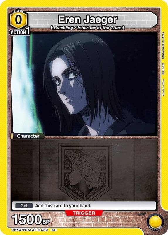 Eren Jaeger (Box Topper Foil)